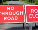 road closed signs