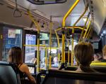 passengers sitting on a bus