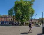 A photo of Queen's Square in Clevedon