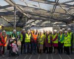 Topping out celebration of the expansion of Baytree School