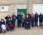 A photo of all those who attended the official opening of the Changing Places toilet at the Tropicana.