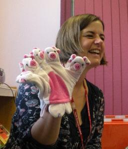 Ruth, a volunteer with North Somerset libraries