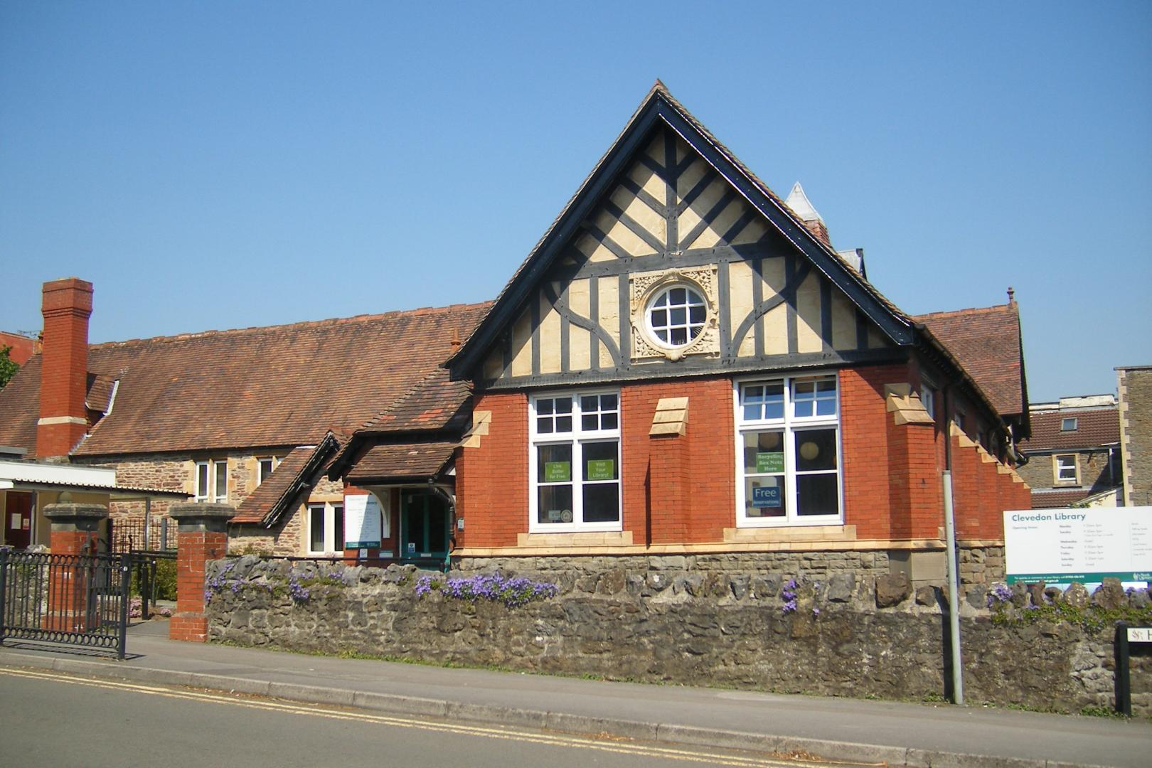 Major works at Clevedon Library