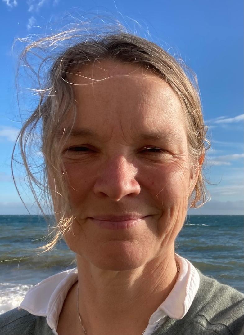 Close up of woman smiling at camera