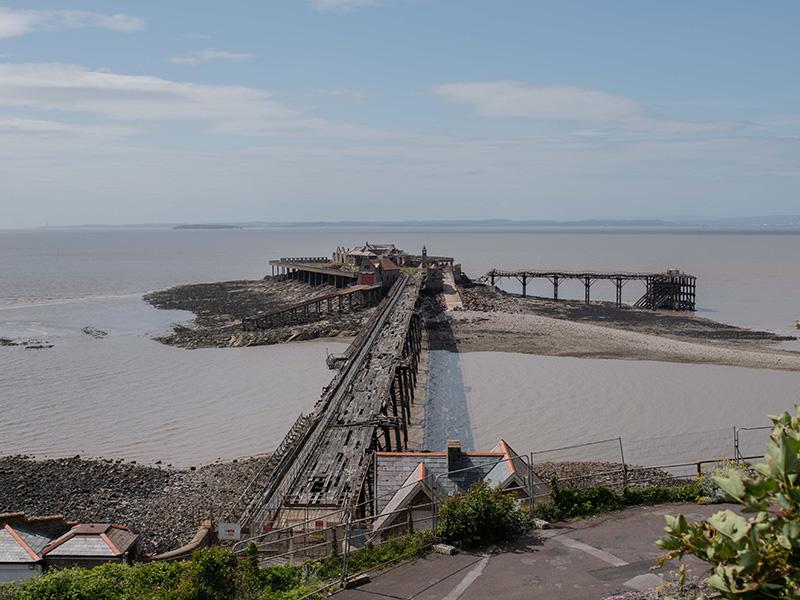 View of Birnbeck Pier