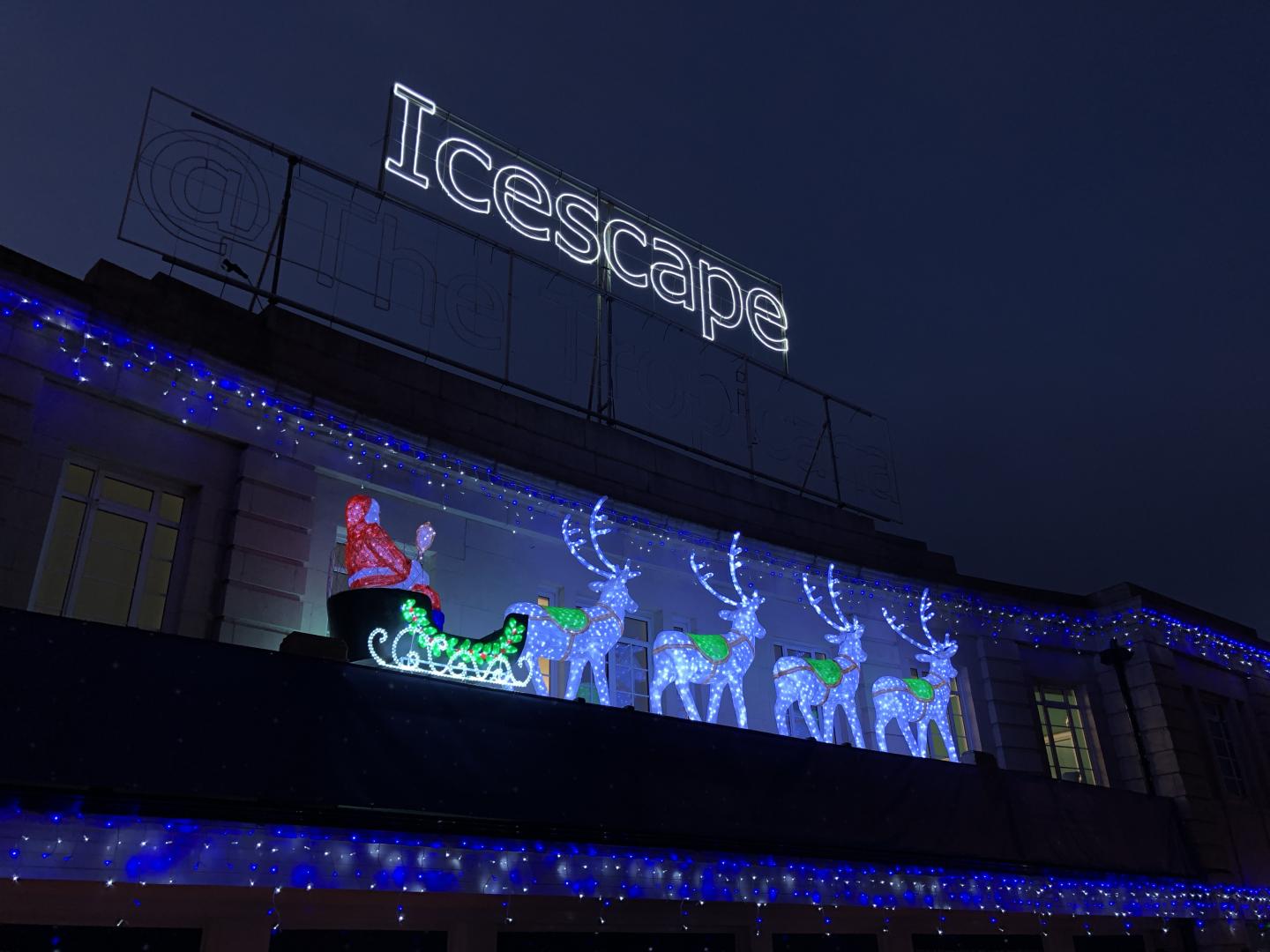 Icescape entrance