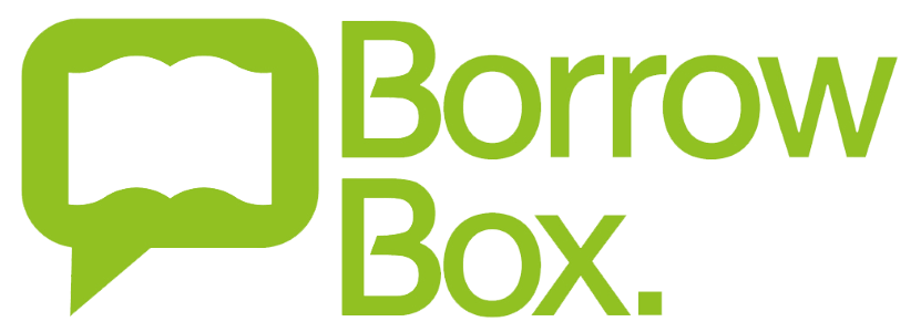 BorrowBox logo in green text