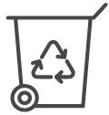 recycling bin logo